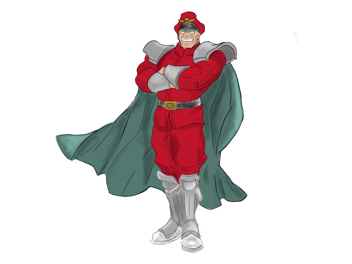 xwxander_'s tweet photo. My first digital art works. Cammy, E. Honda, and M. Bison from #StreetFighter, tho I never played any of the games before. https://t.co/OGGYkDhygW