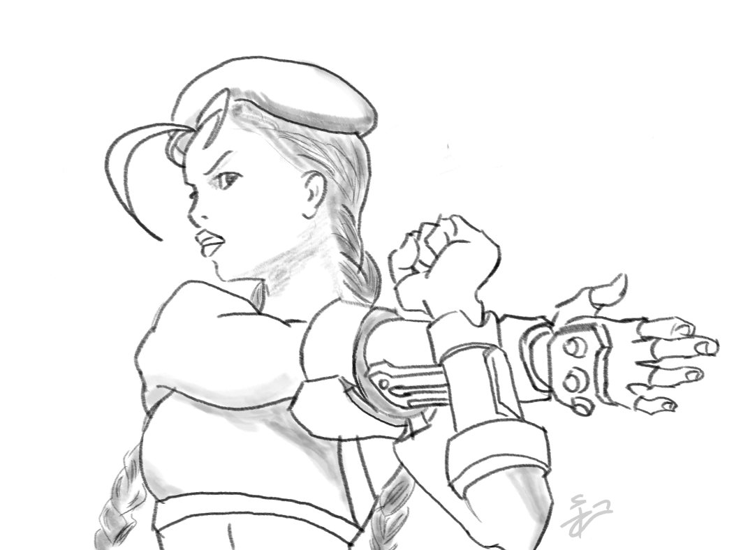 xwxander_'s tweet photo. My first digital art works. Cammy, E. Honda, and M. Bison from #StreetFighter, tho I never played any of the games before. https://t.co/OGGYkDhygW