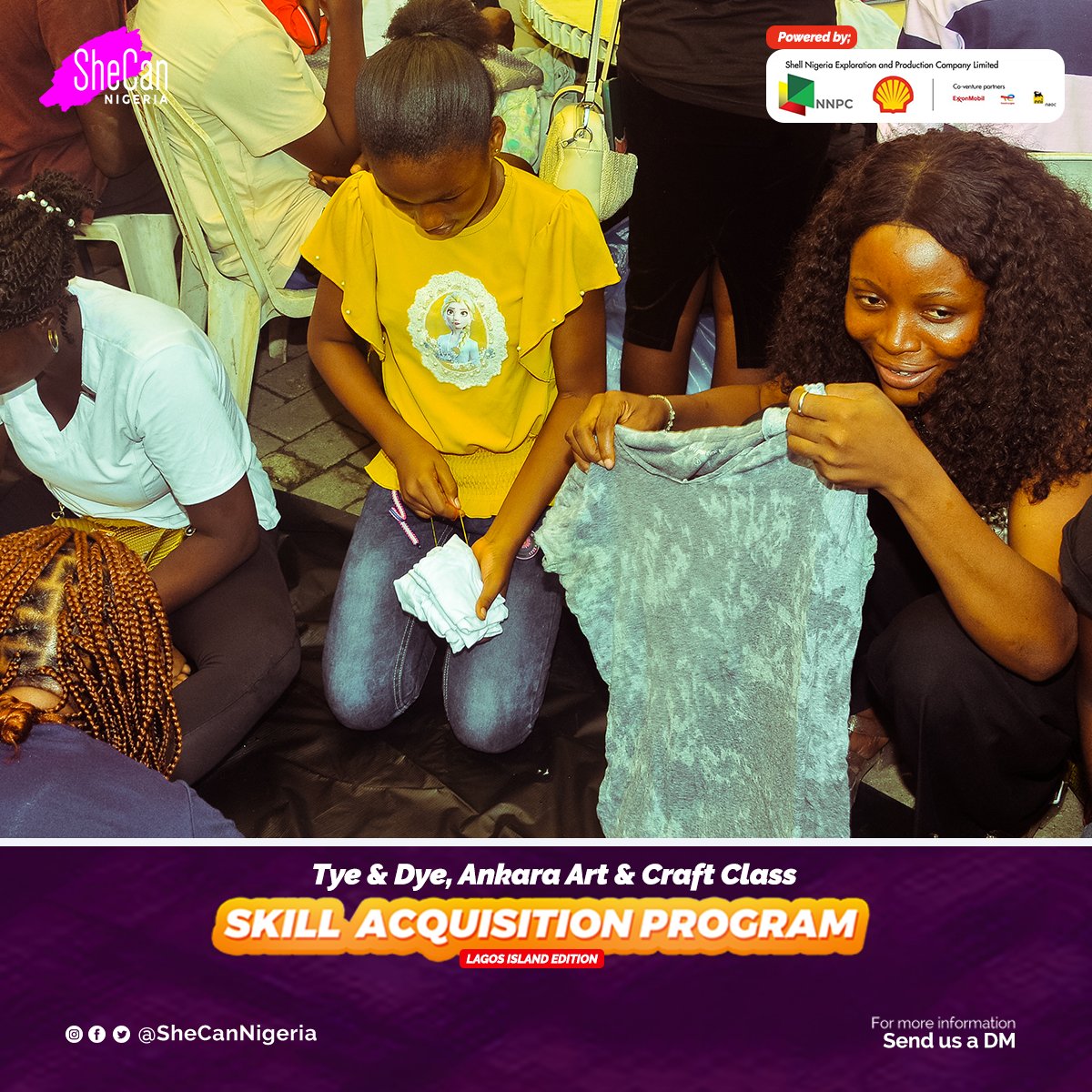 Cross section of classes from Day 1 at SheCan Nigeria Skill Acquisition Program.

SheCan Nigeria skill acquisition program 2024 is powered by @Shell_Nigeria 

#shecannigeria #shellnigeria #shecandomore #PoweringProgress