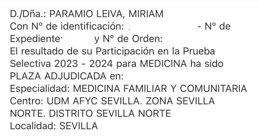 miripale's tweet photo. AAAAAA YA ES OFICIAL!!!!!

✨R1 de medicina de familia y comunitaria!!!!!!!✨

Ay que ganas tenía de que se hiciera realidad🐣🥹💜 https://t.co/KrEHOY25H6