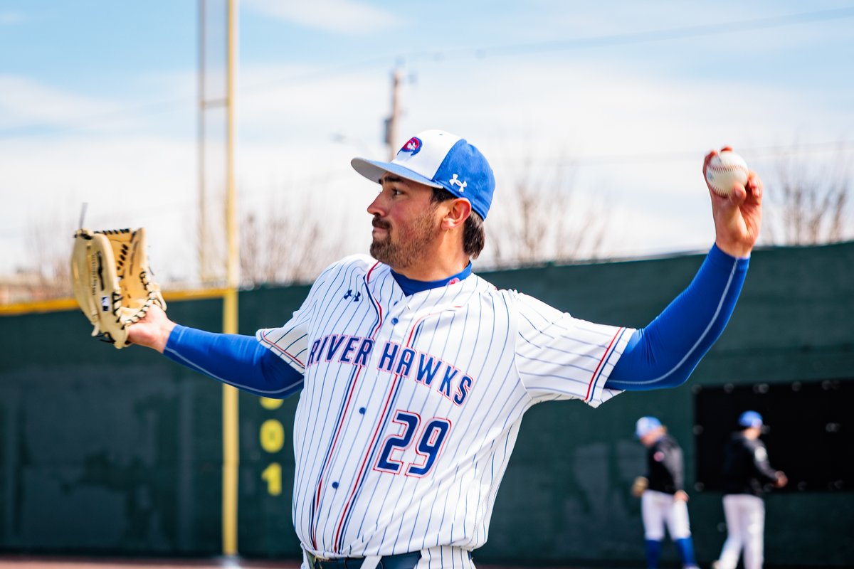 Right back at it with four games this week! Rematch with Merrimack before a big road series at Bryant 👇 📰: bit.ly/3Q1YaOW #UnitedInBlue | #AEBASE