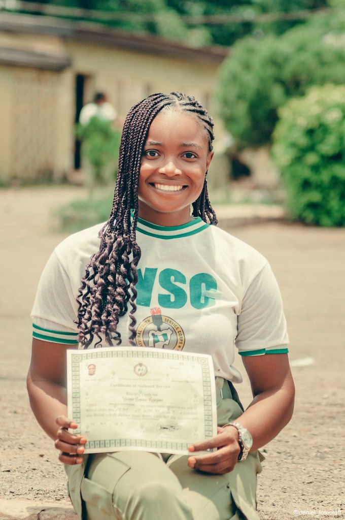 Bless us with beautiful NYSC JPEGs. 

#NYSC