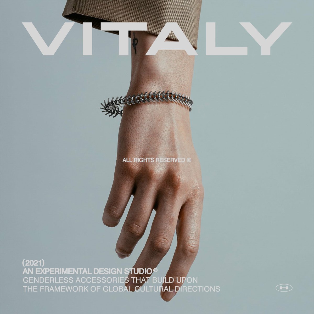 Logotype for VITALY 🩶 ©2021