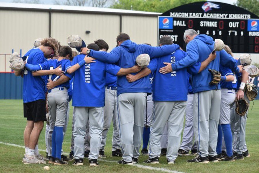 Cougar_BSBL's tweet photo. The boys showed up and showed out! Nobody gave this group a shot and they finished 4th! The only 1A/2A team left standing! Bright future ahead for this group! #JVState #COUGS 🐾⚾️ https://t.co/Z6nTXCsVWv