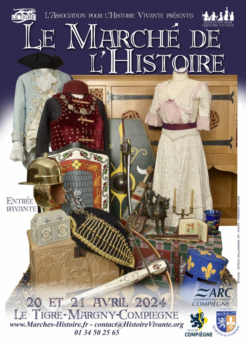 marteve9's tweet photo. Retrouvez-moi au #Marché de l'Histoire à #Compiègne (60) dans le bâtiment principal les 20 et 21 AVRIL 2024 pour mes #livres:

. Horrible prophétie
. Horrible prophétie Tome II
. Proverbes et Expressions

#médiévales #avril #roman #dédicace #lire #lecture #fantasy #sfff #festival https://t.co/UvzQ3uESUB