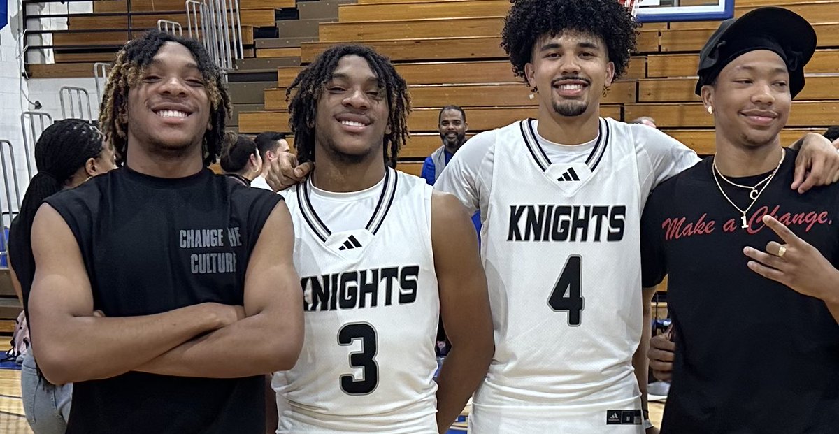 Busy weekend of for the Knights ⚔️ Senior Jonah Johnson participated in the Jordan Clarkson All STAR game and the S3ABC All STAR game! Caleb Nash also participated in the S3ABC All STAR game! #WeAreFamily