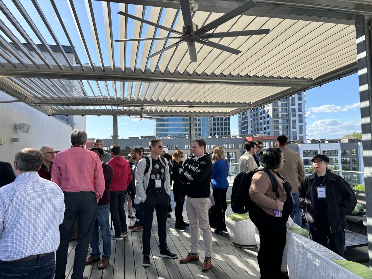 acquia's tweet image. The Acquia team gathered in Atlanta for the #EvolveDrupal summit, hosted by our partner, @evolvingweb. There were discussions that touched on topics from AI, accessibility, inclusive design in higher education, and website creation. It was a fun experience for all!