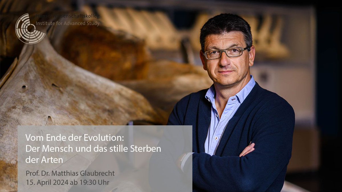 Jetzt auf HWK digital: Prof. Matthias Glaubrecht über 'Das Sterben der Arten'. Jetzt einschalten! buff.ly/3BVmwAs