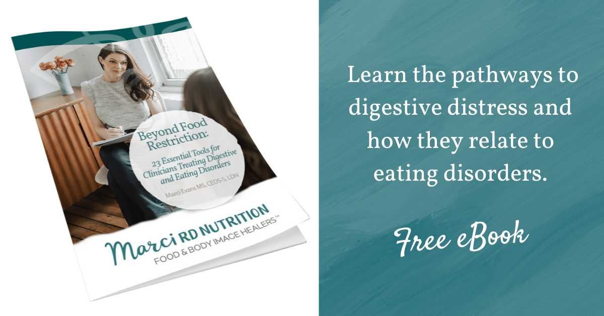 Help support your clients’ digestive issues with this free guide, “Beyond Food Restriction: 23 Essential Tools for Clinicians Treating Digestive and Eating Disorders”! Download it today! 

buff.ly/46Asrei

#RDChat #bodyhealing #digestivedisorders #EDrecovery