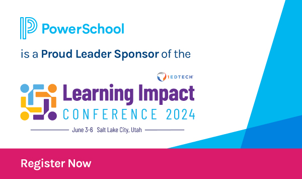 .@MyPowerSchool is a proud leader sponsor of this year’s @LearningImpact Conference! They hope to see you June 3-6 in Salt Lake City! #LearningImpact24