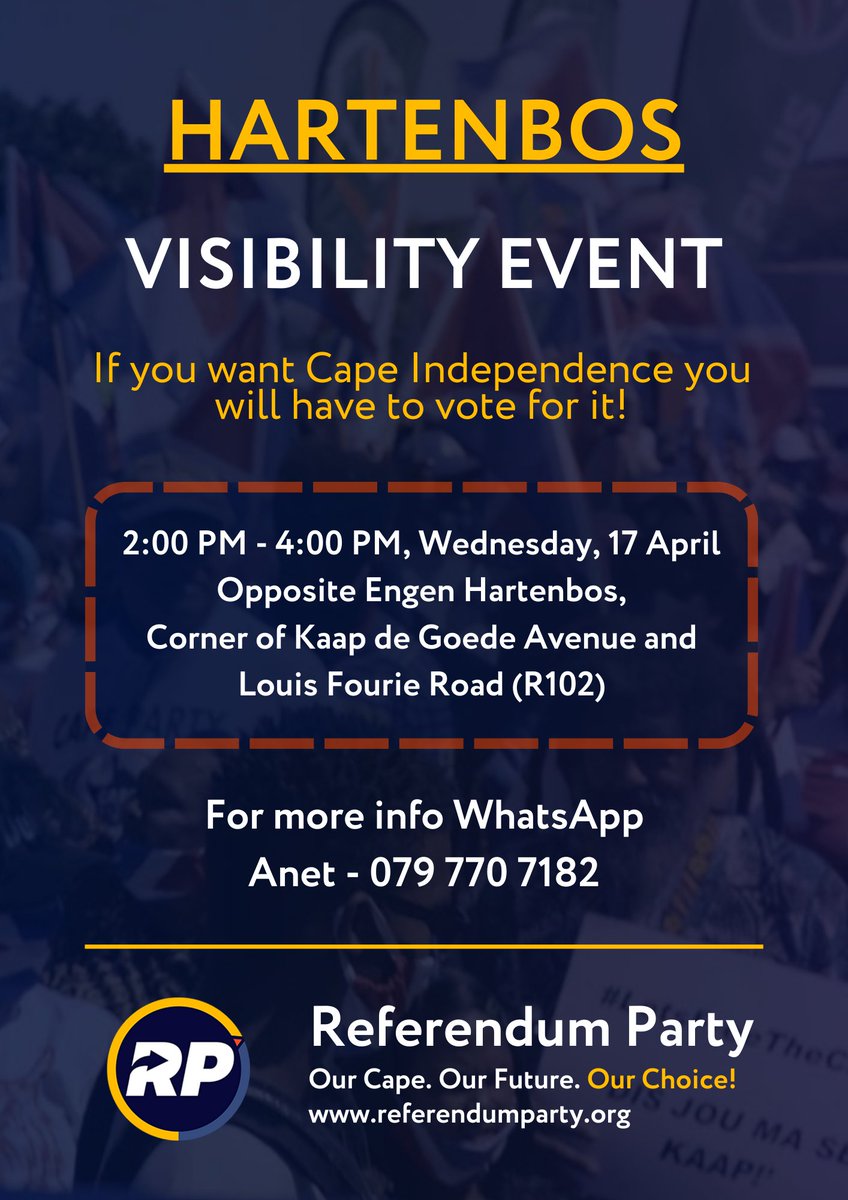 #CapeIndependence