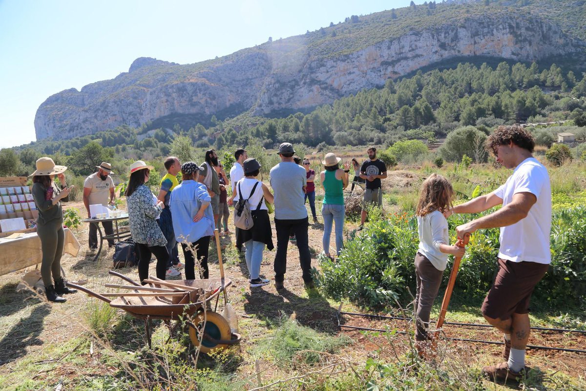 Ahir vam gaudir del taller d’hort i cuina silvestre que va impartir l'Edu Pérez des del #nodediània d'Eixarcolant a l’espai d’Arrels i Ales Agraïments especials a Maria i Vicent @endemicanatura i Riurau de la Seniola per la seva col•laboració. Aviat anunciarem data de la 2a ed!