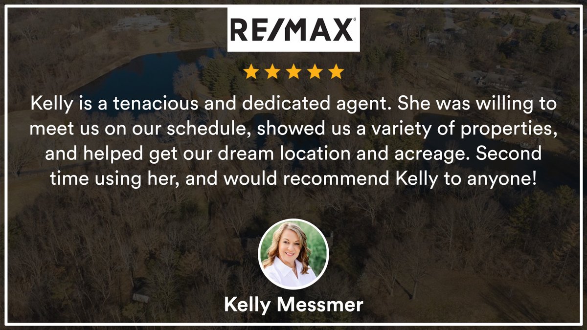 KellyMessmer2's tweet photo. My latest RateMyAgent review in Town and Country.
 2010028923
https://t.co/HlSJ9IYAm6

...
#ratemyagent #realestate #REMAX_Results https://t.co/cyNEnUuTtT