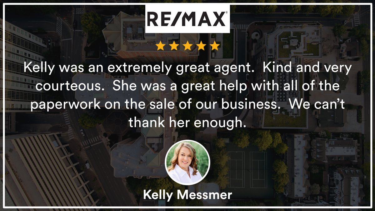 KellyMessmer2's tweet photo. My latest RateMyAgent review in Hillsboro.
 2010028923
https://t.co/aPlpqw1Cbi

...
#ratemyagent #realestate #REMAX_Results https://t.co/Iw8ph57eWb