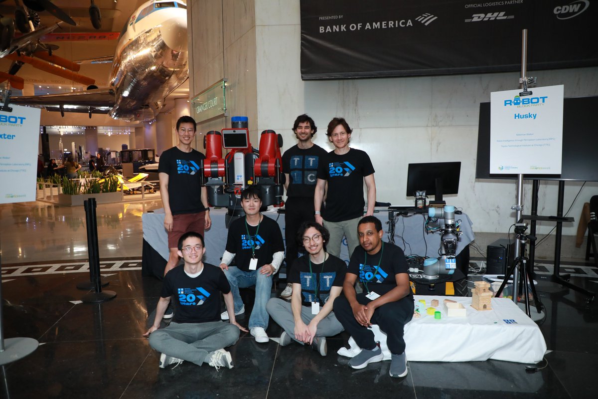 TTIC_Connect's tweet image. Here are some pictures from @msichicago&apos;s Robot Block Party this past weekend! TTIC&apos;s #Robotics group had a blast celebrating #NationalRoboticsWeek with everyone! 🤖