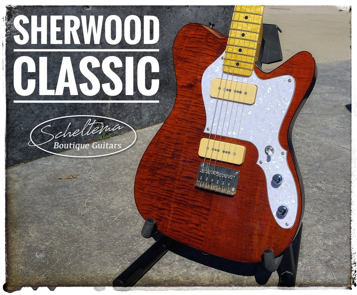 Meet the Sherwood Classic #guitar #guitarist #guitarists #guitarplayer #guitarplayer #sessionmusician #recordingsession #customguitars #vintageguitar #vintageguitarmagazine #bluesrock #bluesguitar  #rockmusic #rocklegend #rockguitar #gearporn #gearaquisitionsyndrome