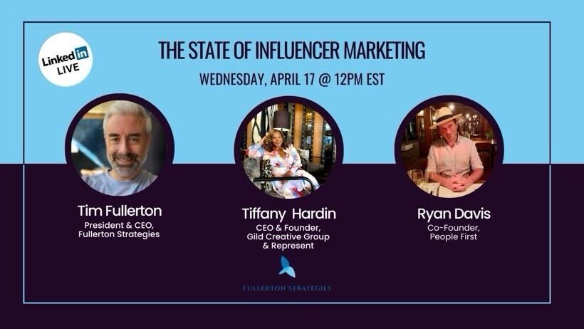 Join our co-founder, @RyanNewYork , and other industry experts in a discussion about the state of influencer marketing. The webinar will be this Wednesday (4/17) at 12 PM EST, be sure to register using this link: lnkd.in/et-T2eV5