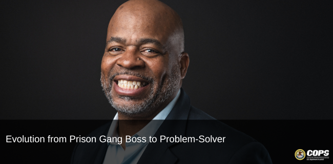 COPSOffice's tweet photo. Andre Norman is helping change lives before prison becomes an inevitable destination. Read more about his journey from prison boss to "Ambassador of Hope" #InTheCPDispatch: https://t.co/P8oou4NWZU https://t.co/0QQD7709Ym