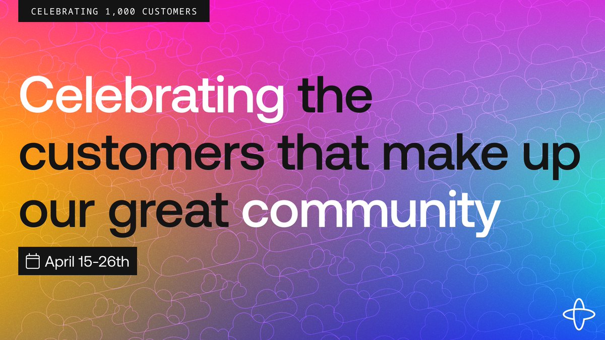 Over the next two weeks, we're doing a social takeover to celebrate you! We have surpassed 1,000 active customers with Temporal and want to take a moment to celebrate this vibrant growing community. Check out this page that highlights some of customers 👉 temporal.io/in-use