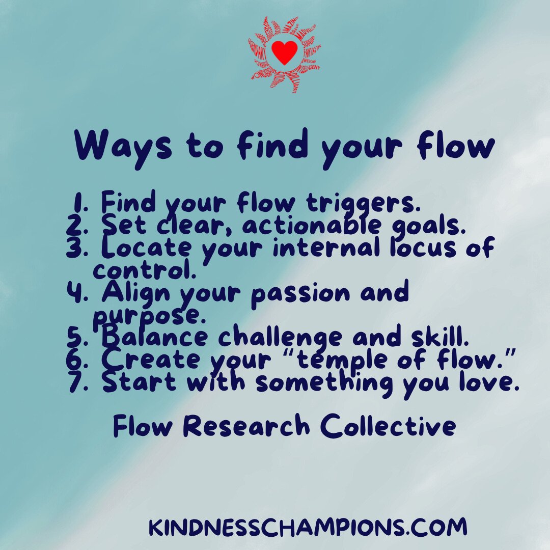 KindnessChamps's tweet photo. "Flow is known as being in the zone, in which a person performing some activity is fully immersed in a feeling of energized focus, full involvement, and enjoyment in the process of the activity." Wikipedia
LOVE some #flow❤️
#flowresearchcollective.com https://t.co/KvIgl8zaVm https://t.co/HLTUvUj6Uf