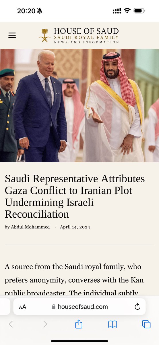 meshaluk's tweet photo. خبر كاذب: نشرت صحيفة اسرائيلية خبرا مفبركا عن مشاركة السعودية في الدفاع عن اسرائيل ضد الهجمات الايرانية الأخيرة! الخبر مصدره موقع مزيف ينتحل اسم الأسرة المالكة في السعودية وكاتب الخبر شخصية وهمية. يأتي هذا الخبر ضمن عشرات الاخبار المزيفة ضد السعودية والتي تندرج تحت حرب المعلومات. https://t.co/iMWocI6UWd