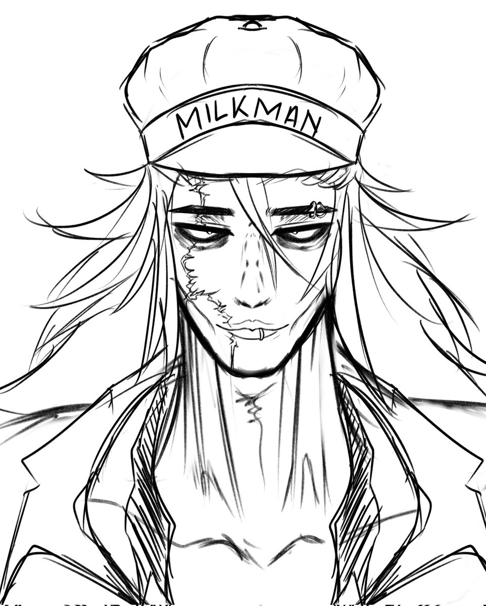 just_karmx's tweet photo. Ace as that milkman from that game 👀

#ACEBITCHSWEEP #oc https://t.co/S6uECoOBR9