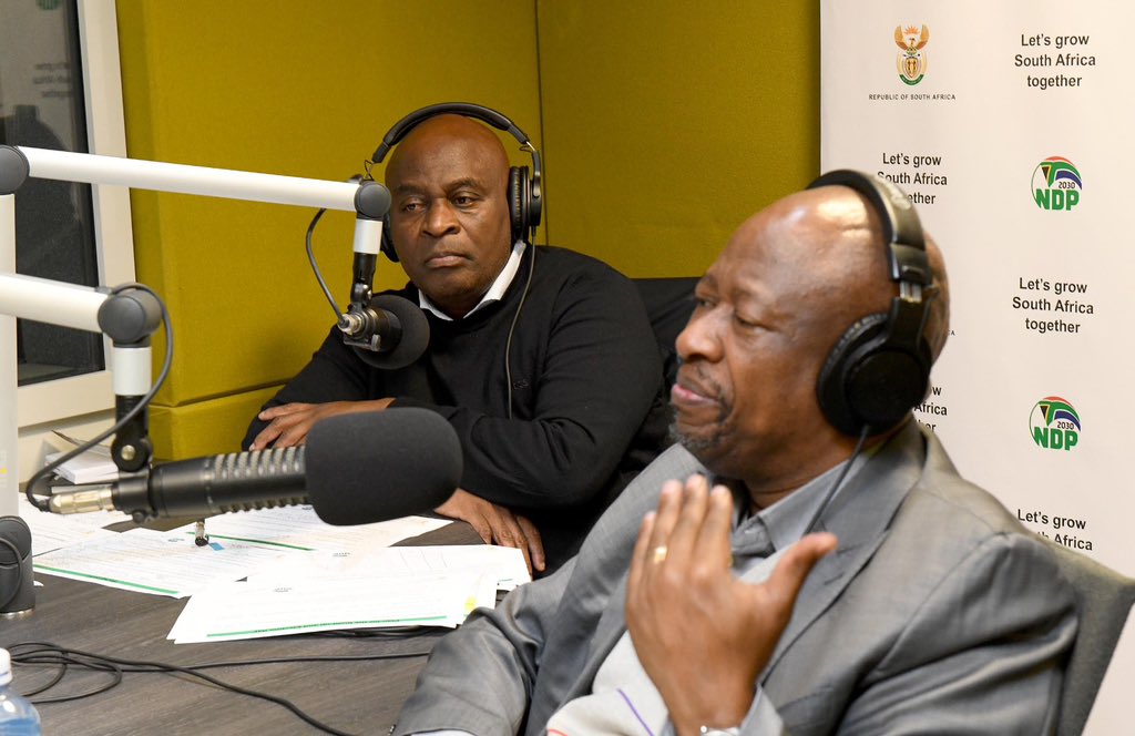 [Photos] GCIS Acting Director General Nomonde Mnukwa joined in studio by DHA Director General Tommy Makhode and IEC CEO Sy Mamabolo discuss all things elections including special votes applications, elections safety, ID collection and more. #SAelections24