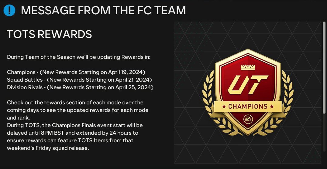 FUTHelperss's tweet photo. ITS NEARLY THAT TIME 🤝 #TOTS #FUT https://t.co/nz4NJfGQO1