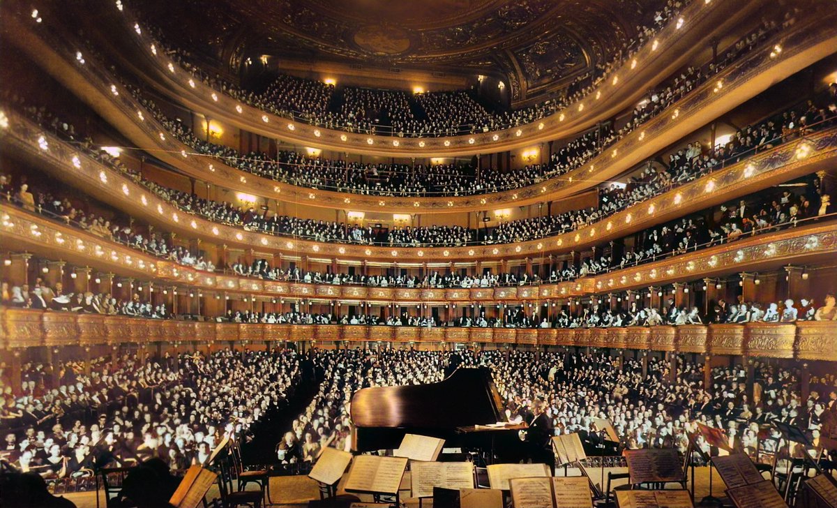 8. Old Metropolitan Opera House, NYC (1883 - 1967) When the Metropolitan Opera Association moved to a new venue, rather than risk competition from a new company buying the Old Met, they handed it to developers. It was demolished for bland commercial property to be built.