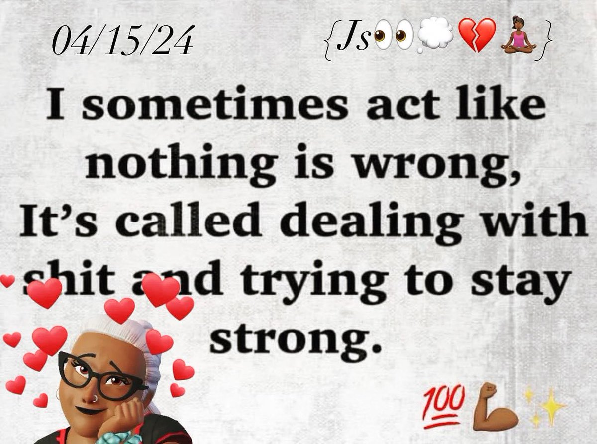 -🔊EXACTLY father GOD😪along with excepting the things i can not change💯and understanding it’s my GODs will and he will have the final say in it all❗️🙌🏾🙏🏽🤷🏾‍♀️ #AMEN❗️🤍✨📖🕯️

#GODStrong❗️💪🏾🫶🏾😘🥴
#GODsPlan❗️ #GODsChild❗️
#GODsChoice❗️ #GODsTLC❗️
#mySAVIOR❗️ #myFATHER❗️