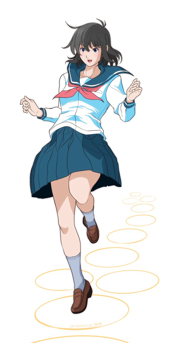 「#これを見た人はセーラー服をTLに放流しようまだあった(=゜ω゜)ノ 」|毛根要請・雪風のイラスト