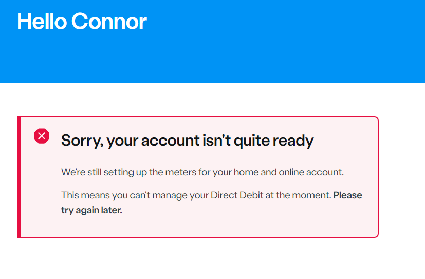 FakeMilligan's tweet photo. @BritishGasHelp I was due to switch to you a week ago in my new home but still have this on the online account and get app notifications asking for readings I've sent loads of times now https://t.co/gdVNENrVP2