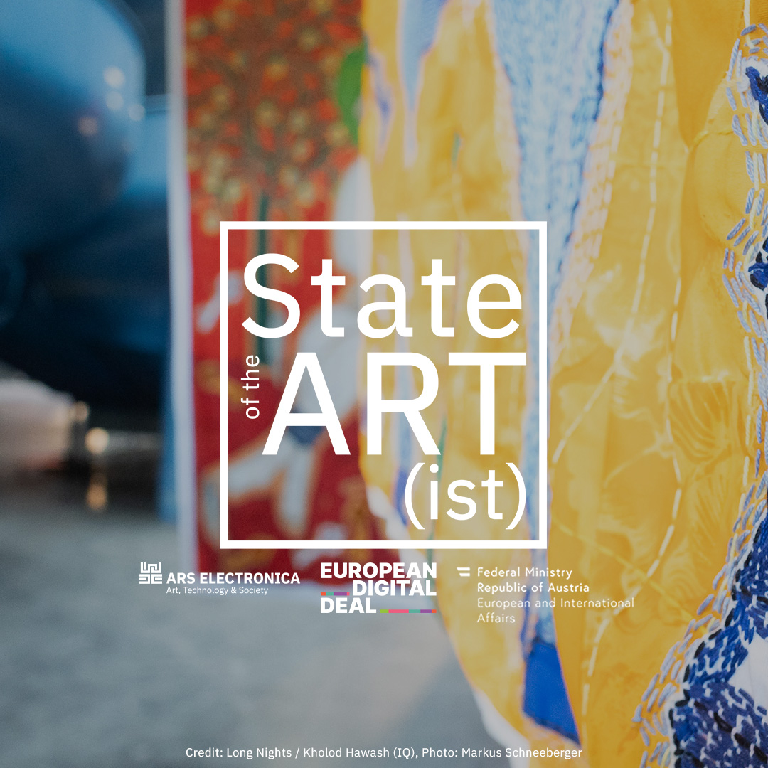 #OPENCALL:  State of the ART(ist) is aimed at creatives living at risk to provide concrete financial support and visibility to artists living in oppressed political systems. 
📅 Deadline: May 20th, 2024, 23:59 CEST
👉 More info: ars.electronica.art/stateofthearti…