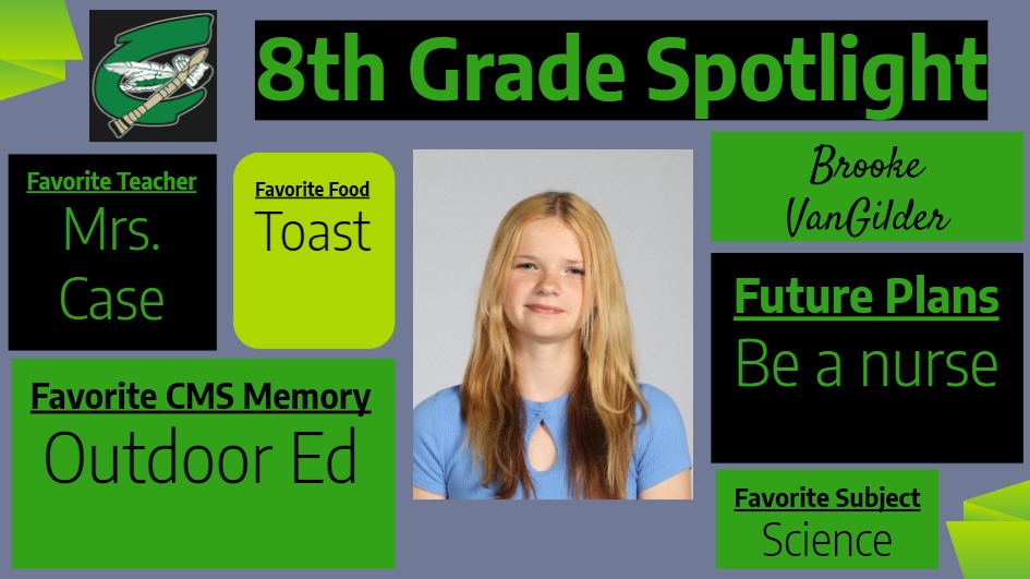 Mrs_Zietlow's tweet photo. 8th Grade Spotlight
#gr8raiders #OnceARaider
@raidermiddle @cms_mrgordon @mrduplaga_cms @lcasecms https://t.co/zd6ZocfP6Y