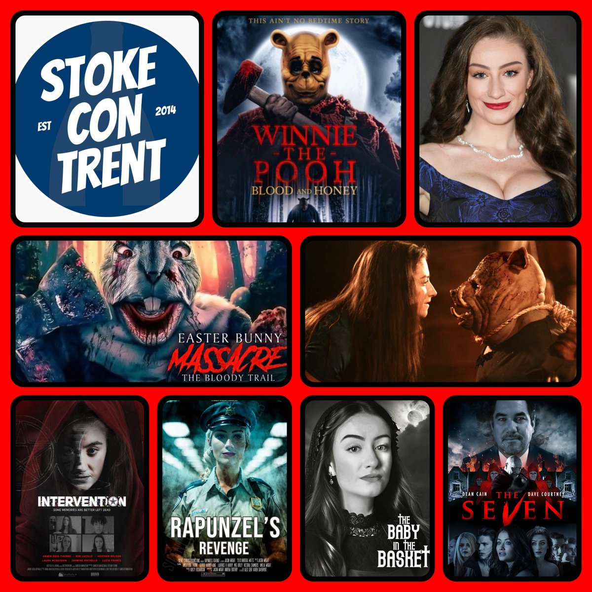 @AmbzDT @poohbandh #Easterbunnymassacre #theinthebasket #repunzelsrevenge #intervention appearing at @stokecontrent @StaffsUni on Sunday the 16th of June 2024 courtesy of @andybrittle1