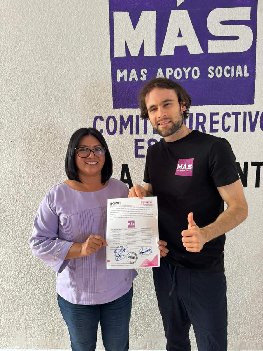 Nuestra Candidata de #LázaroCárdenas está lista para caminar las calles de su municipio y entender y atender el sentir de las y los ciudadanos que hoy requieren #MÁS atención y #MÁS prosperidad.
Estamos listos para fortalecer este gran proyecto ciudadano, gracias a tu apoyo.