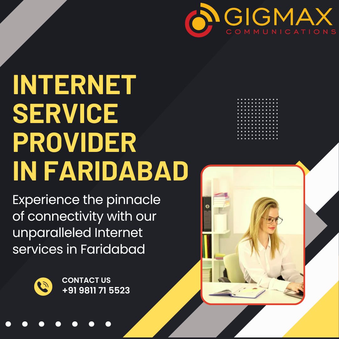 📷 Elevate your online experience with Gigmax! 📷 Say hello to lightning-fast speeds and uninterrupted connectivity in Faridabad. Stream, game, and work seamlessly with the best Internet Service Provider in town! 📷 #Gigmax #FaridabadInternet #HighSpeedInternet #FastInternet