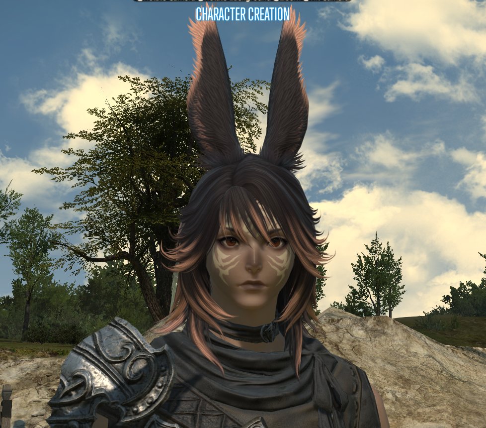 I've always been iffy with vanilla m au ra, and while I dislike the way the new mouths look, I think they're simplified for better facial animations, which I'm excited for. However, I do think my viera looks like he's been preserved in formaldehyde 😬