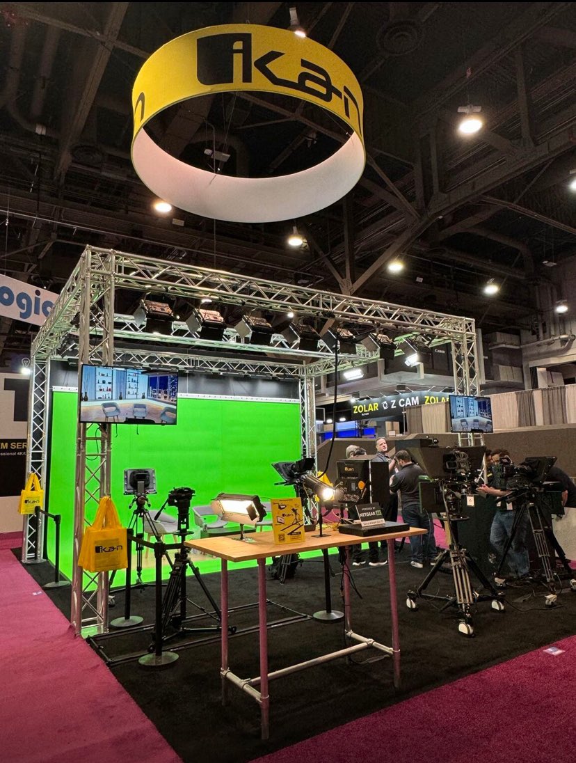 NAB Show Day 2 is just getting started! Join us at the ikan booth in Central Hall C3835 to check out our new Lyra #POE LED Lights and #XR Production!
#NABShow #NAB2024 #NAB24 #NABVegas #TeamWork
#Broadcasting #VideoProduction #FilmProduction #Broadcast
#VirtualReality #Video