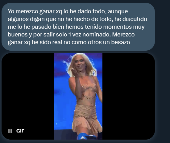 casatuiteros's tweet photo. @Keroruy @akacaarloos “Yo merezco ganar xq lo he dado todo, aunque algunos digan que no he hecho de todo” #CTSemiFinal https://t.co/5nW3TMJIIB