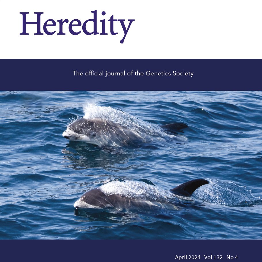 Thank you @Charlotte_WPS for the amazing cover image! 📸 📖 go.nature.com/3JhRVD5 Population genomics of the white-beaked dolphin (Lagenorhynchus albirostris): Implications for conservation amid climate-driven range shifts @GoseMarc