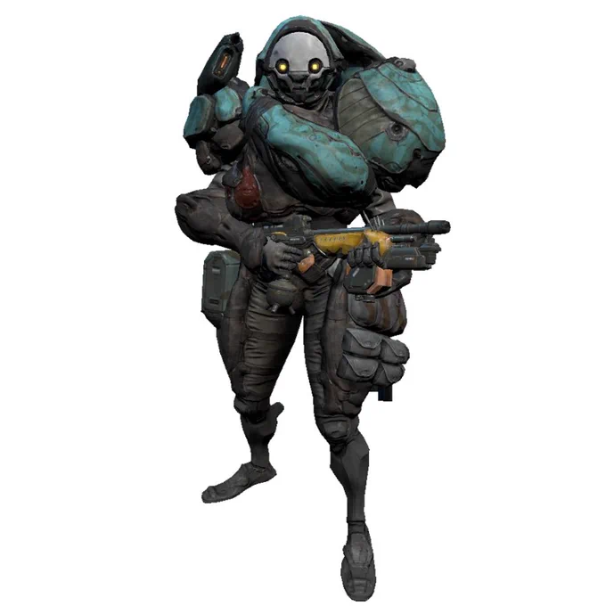 I need scifi armor to shift away from sharp angular metal and into the realm of puffy fabric padding and bulbous plating so bad 