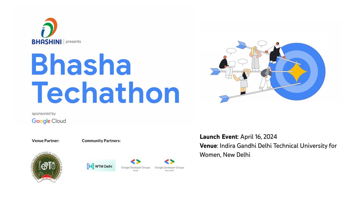 #BhashaTechathon is back to showcase the brilliance of language technology in India. Join us tomorrow for a day full of innovation, and impact and witness cutting-edge solutions for language-specific challenges. See you there! #LanguageInnovation #TechForGoodAap