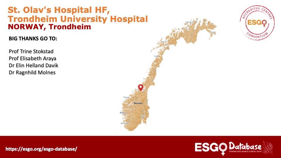 ENYGO_official's tweet photo. ESGO Database Accredited Centres from #netherlands #norway and #poland

#ESGODatabase #gynonc #gynecologicaloncology #researchdata #clinicaldata #clinicaldatabase #gynaecancer #cancerresearch #cancercareteam #oncologyresearch #ESGODatabase #gynonc #gynecologicaloncology https://t.co/z7Bsx3ujLg