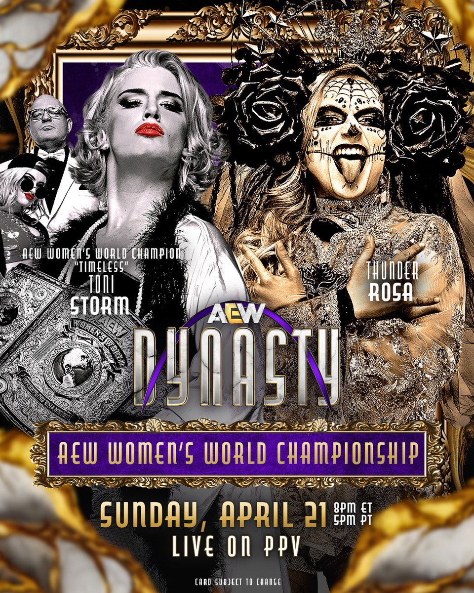ThunderBrosa's tweet photo. @thunderrosa22 is coming to take back what’s hers.
This Sunday, the day after #MPWMania in #SanAntonio!
🎫: https://t.co/eBBwWLxDCb
📺: https://t.co/YdelxTp6J0
#AEWDynasty #AEWDynamite #AEWRampage #AEWCollision #MissionPro #MissionProWrestling #MPW #WomensWrestling https://t.co/g5TOjPgVes