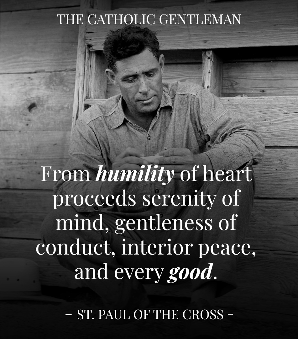 catholicgent's tweet photo. "Take up my yoke upon you, and learn of me, because I am meek, and humble of heart: and you shall find rest to your souls." - Mt. 11:29
#catholic #catholicmen #truemen #humility #peace #masculinity #virtue #catholicmemes #CatholicTwitter https://t.co/H8qdC5Jc72