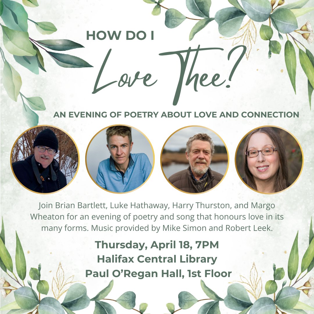 Luke Hathaway, author of THE AFFIRMATIONS, will be at the Halifax Central Library this Thursday for an evening of poetry and music! More info here! halifax.bibliocommons.com/events/65efa64…