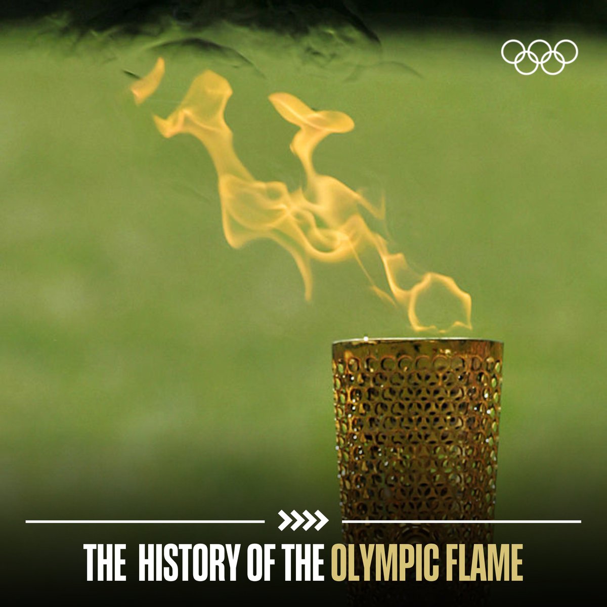 🔥 The Olympic flame. A story of tradition. Let's start a thread to learn more about this connection between the ancient and modern versions of the Olympic Games. 🧵(1/8) #Paris2024 | @Paris2024