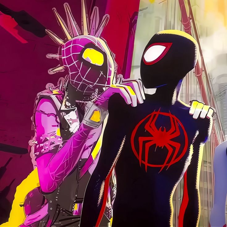 SpiderGoatee's tweet photo. Miles older brother figure 🫶🏻🫶🏻 https://t.co/o1r7UNRLG4
