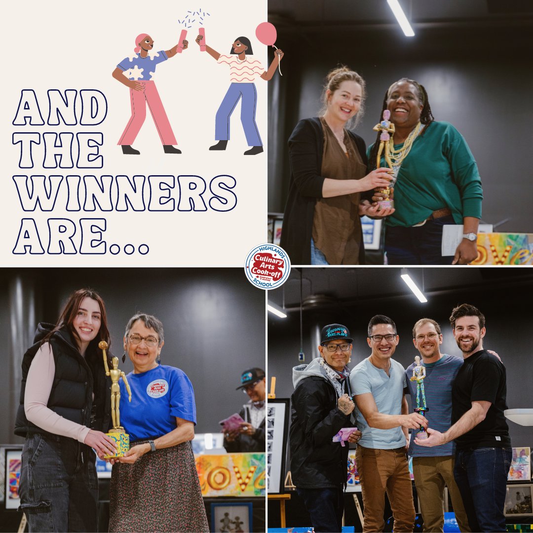CulinaryCookOff's tweet image. In case you missed it, here are our 2024 Cookie Off winners!
Judges&apos; Choice - Abby Reimer from @Littlebirdbakery!
Kids&apos; Choice &amp;amp; Most Creative - Chef Lilly Thompson from Great North Cookie Co.!
People&apos;s Choice - Dough Dadz!

Congratulations to all our winners and thank you!